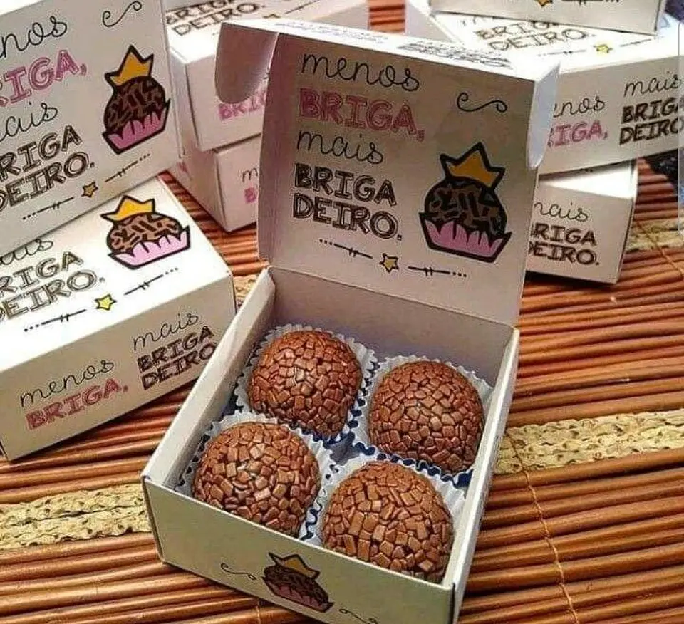Arquivo Caixa Menos Briga + Brigadeiros - Pdf e Studio 1