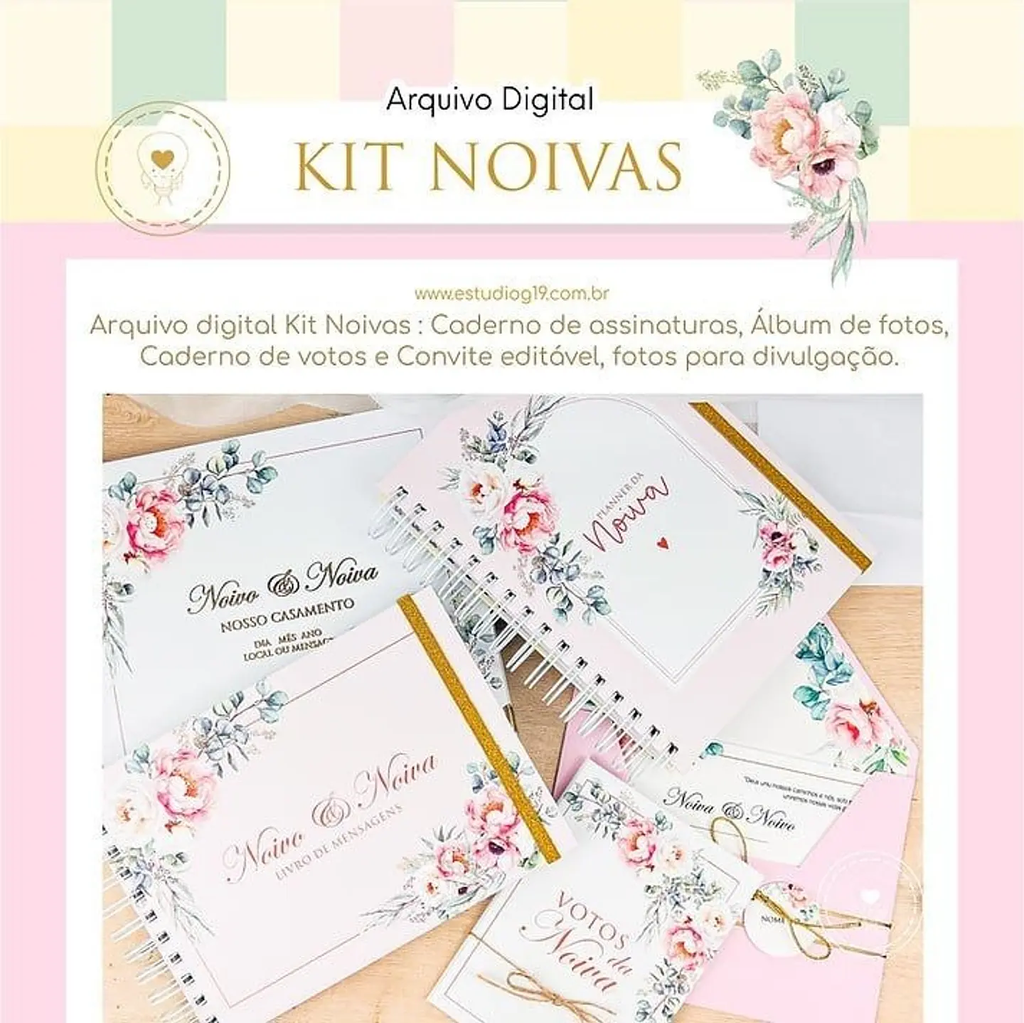 Encadernação Kit Noivas - Estudiog19 11