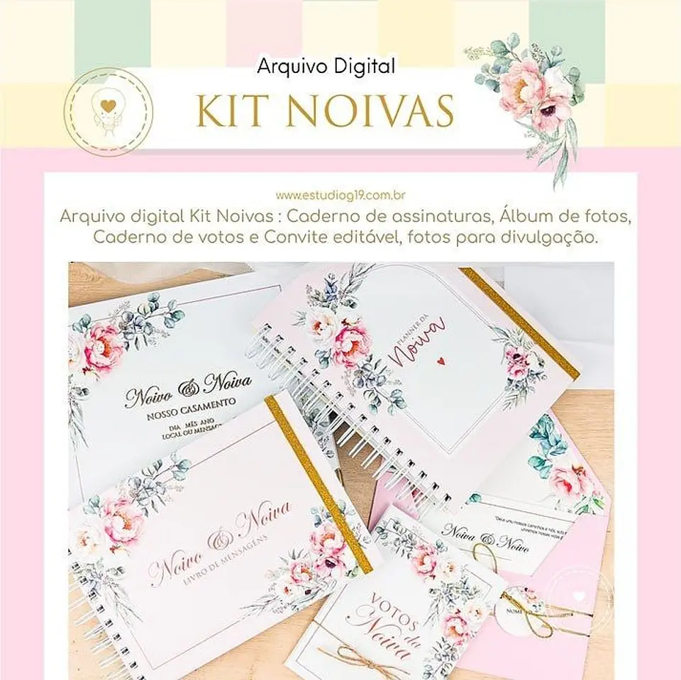 Encadernação Kit Noivas - Estudiog19 11