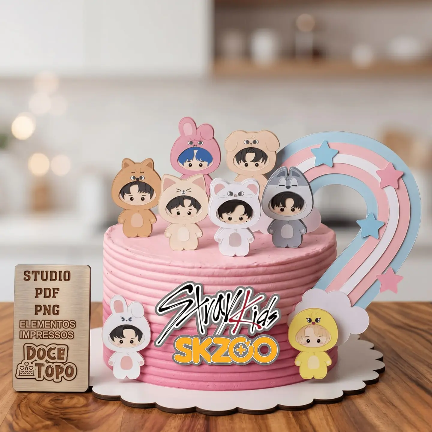Arquivo Topo Stray Kids Skzoo - Pdf e Studio - Doce topo 1