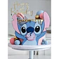 Arquivo Topo Stitch Chiclete Happy Birthday - Thumbnail 1