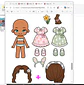 Arquivo Pack Bonecas De Papel - Pdf - Thumbnail 8