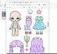 Arquivo Pack Bonecas De Papel - Pdf - Thumbnail 9