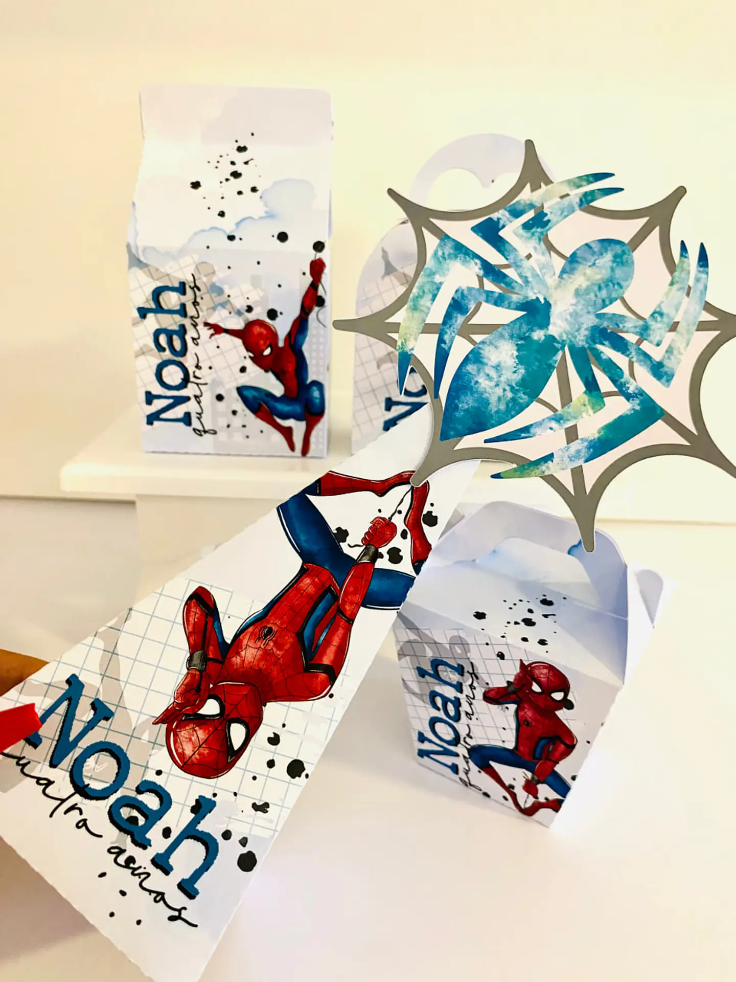 Arquivo Homem Aranha Aquarela - Pdf e Studio 5