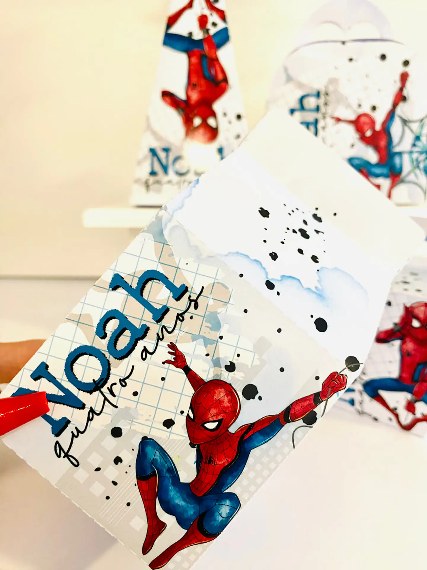 Arquivo Homem Aranha Aquarela - Pdf e Studio 2