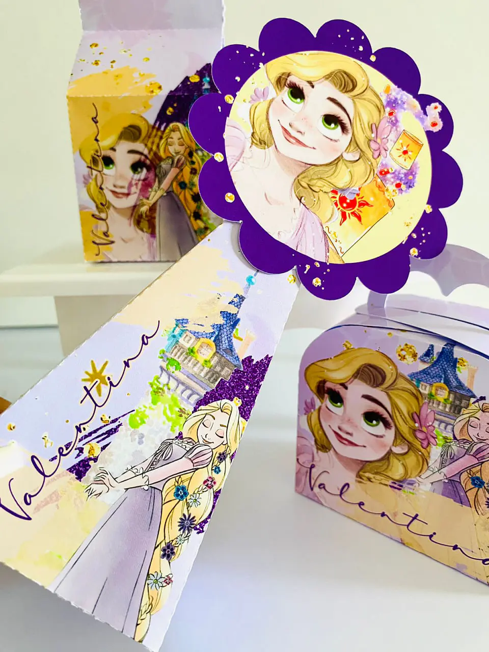 Arquivo Rapunzel Aquarela - Pdf e Studio 5