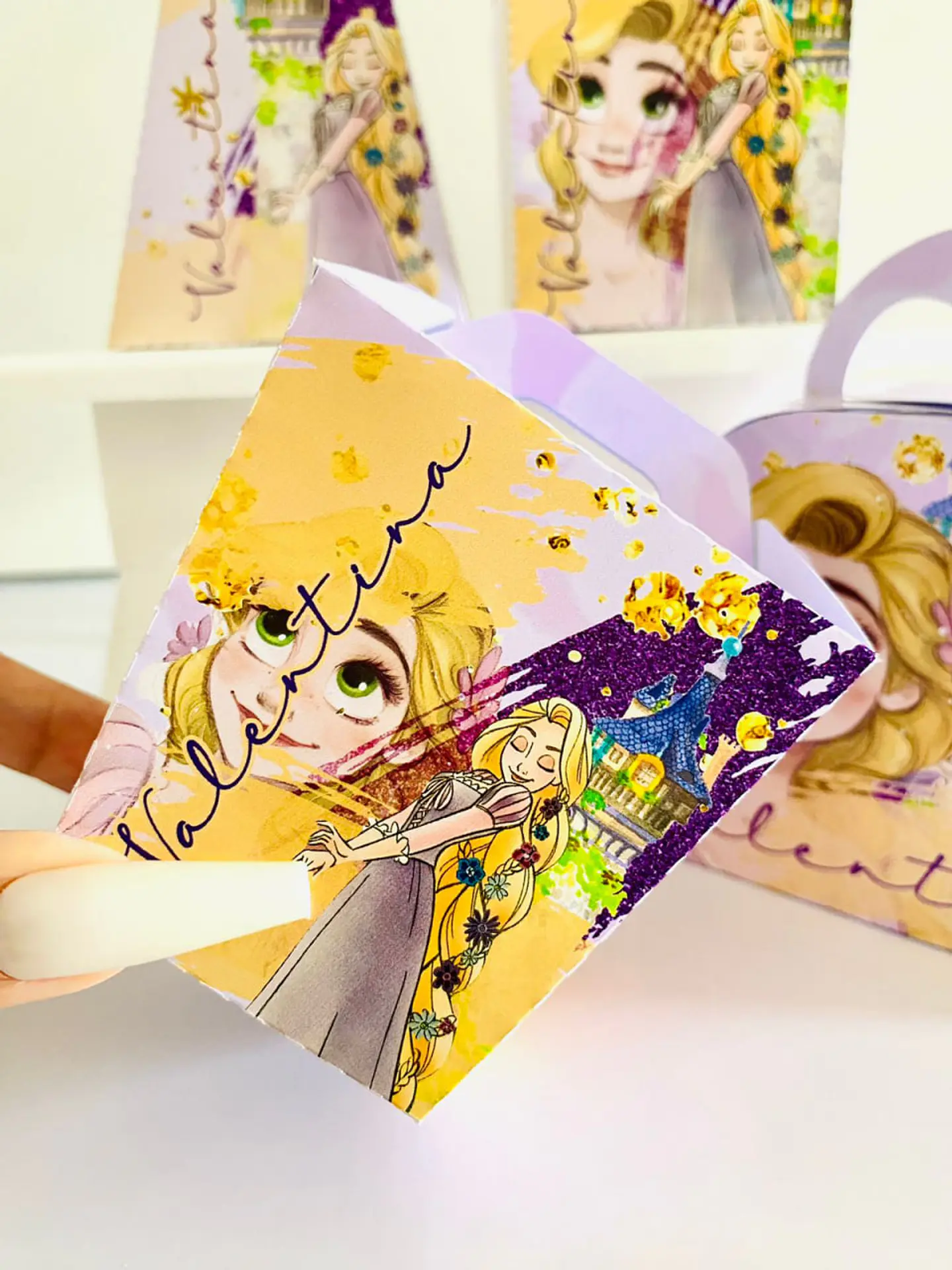 Arquivo Rapunzel Aquarela - Pdf e Studio 3