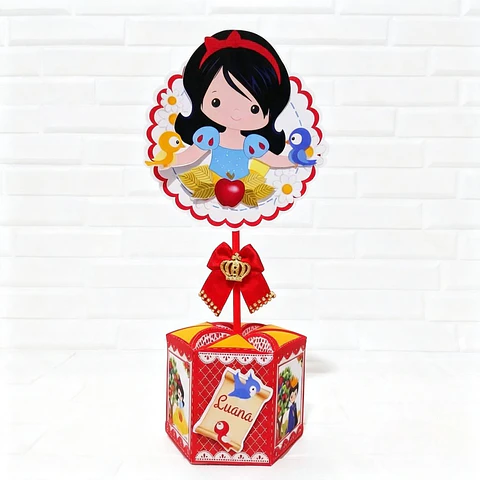 Arquivo Centro De Mesa Branca De Neve - Pdf e Studio