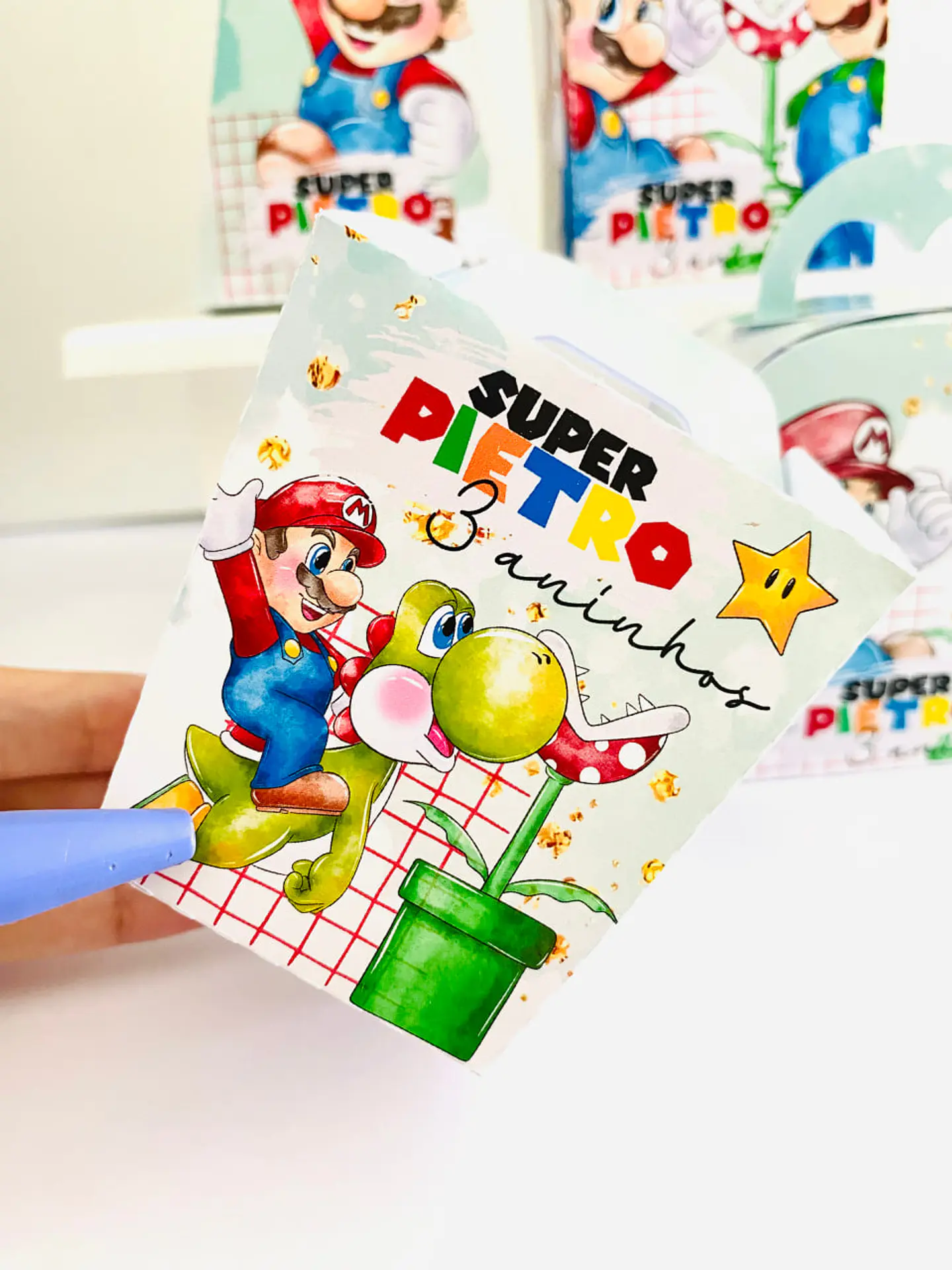 Arquivo Super Mario Aquarela - PDF e Studio 4