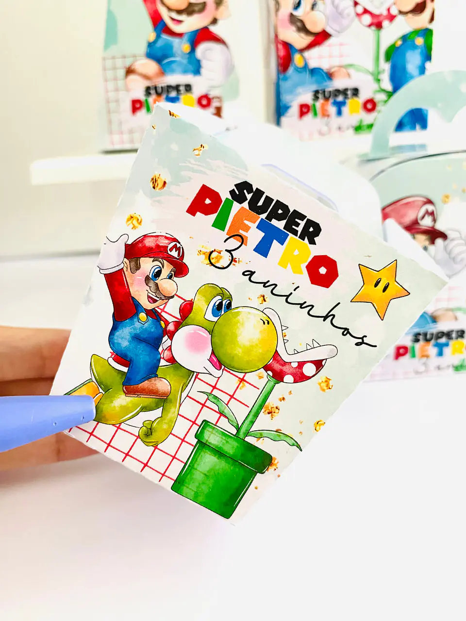 Arquivo Super Mario Aquarela - PDF e Studio 4