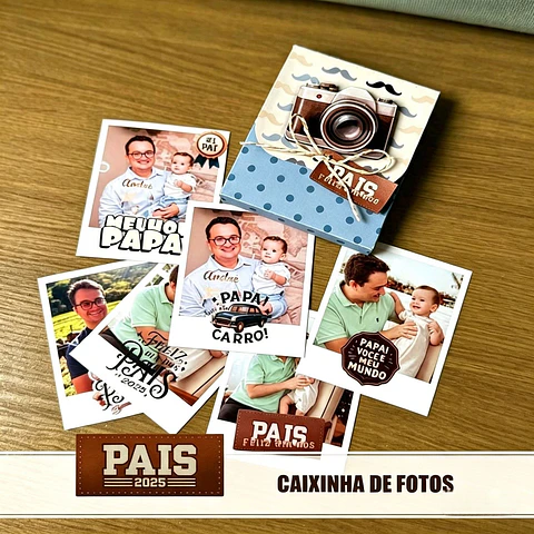 Arquivo Caixinha De Fotos Dia Dos Pais