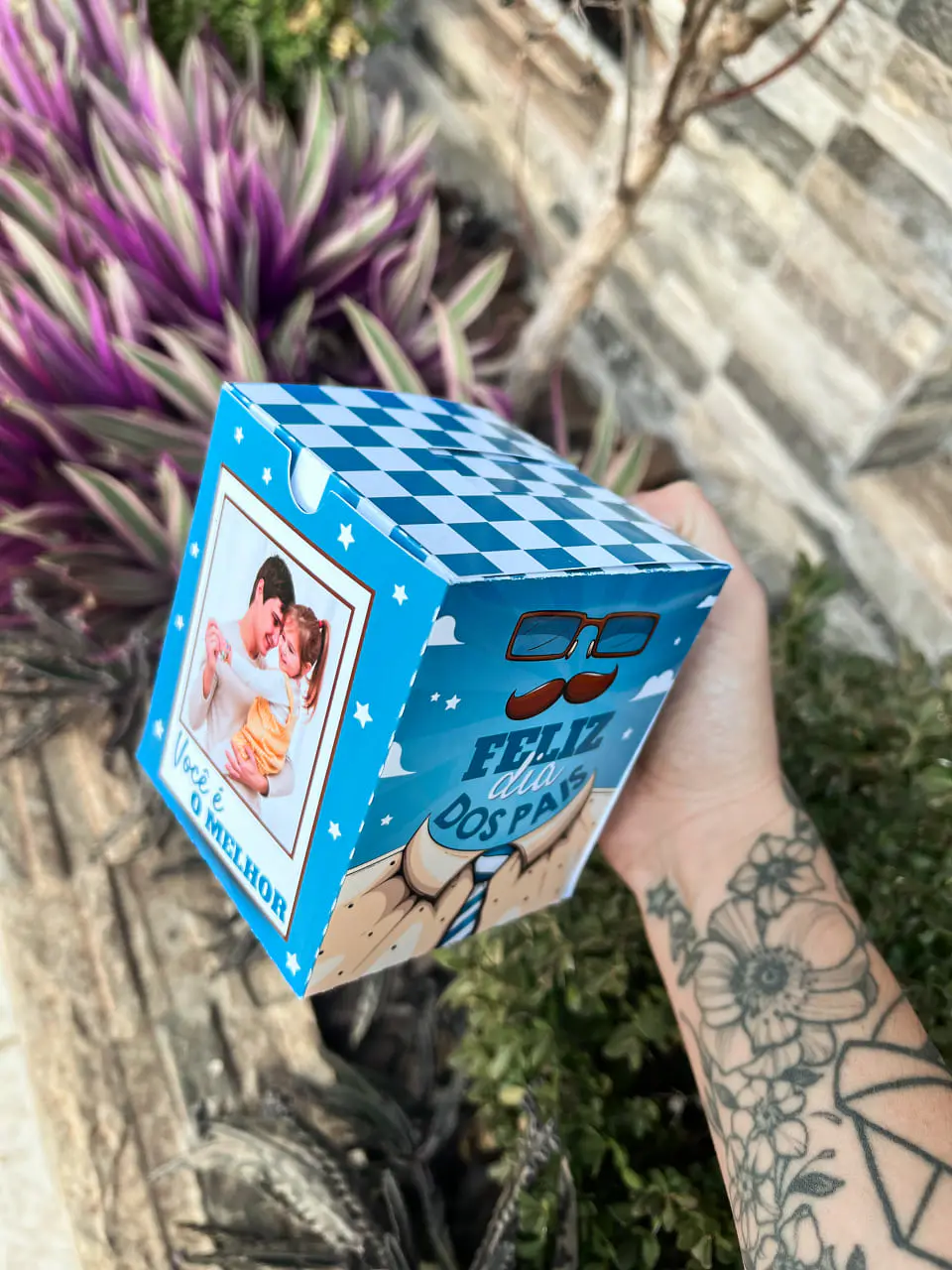 Arquivo Caixa Box Para Caneca Dia Dos Pais - Pdf e Studio 7