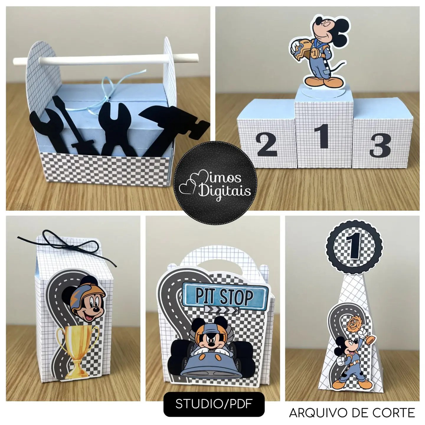 Arquivo Mickey Piloto - Pdf e Studio - Mimos Digitais 1