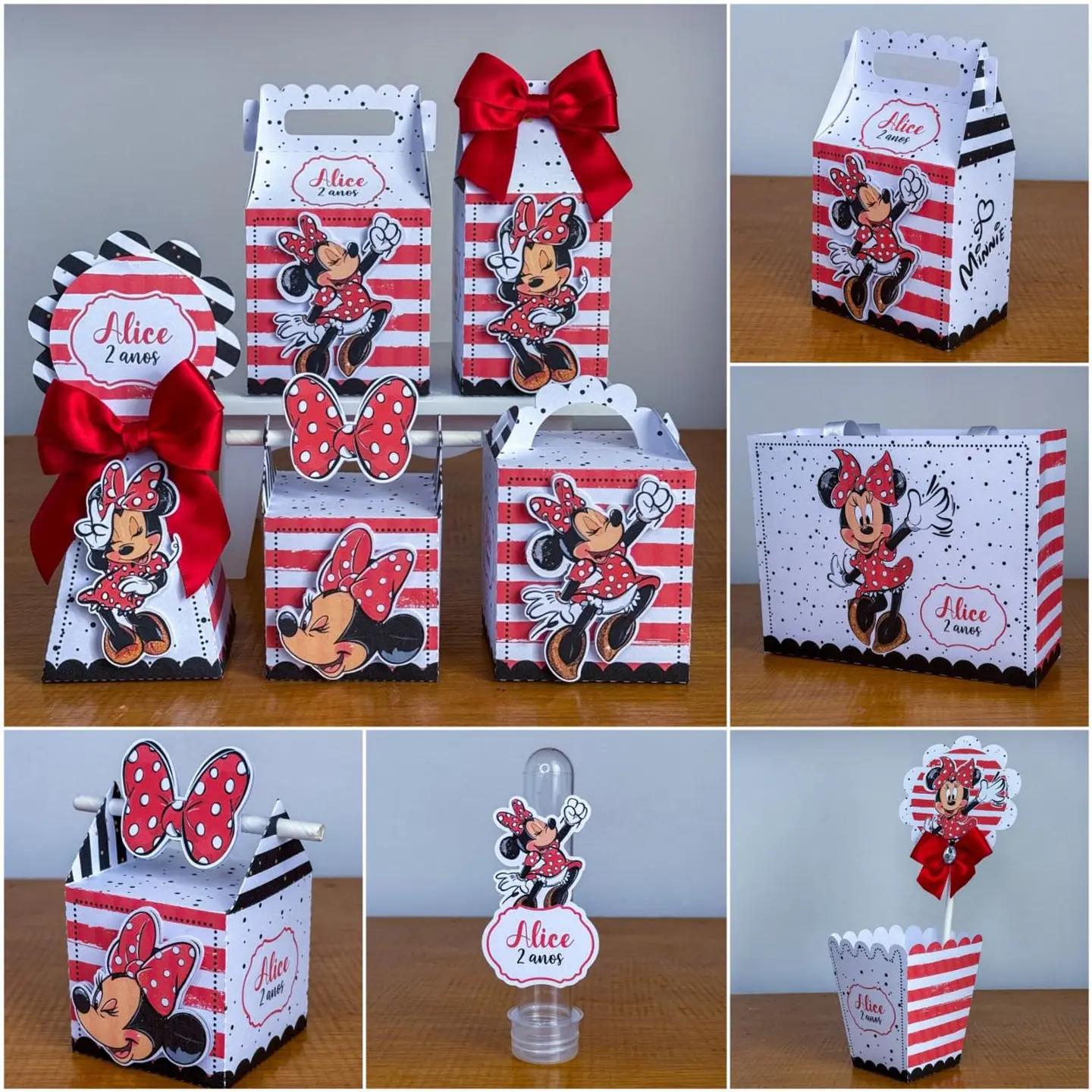 Arquivo Minnie Vermelha Listras Clássicas - Pdf e Studio 1