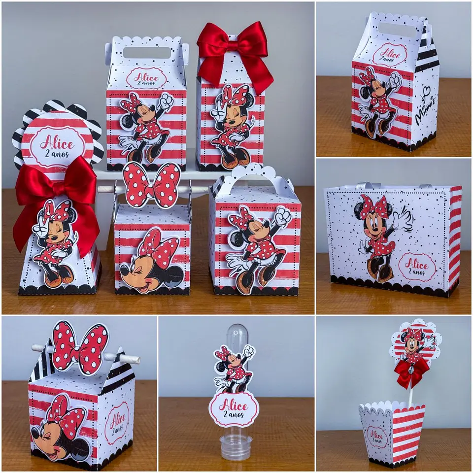 Arquivo Minnie Vermelha Listras Clássicas - Pdf e Studio 1