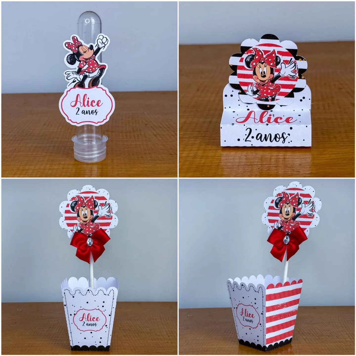 Arquivo Minnie Vermelha Listras Clássicas - Pdf e Studio 5