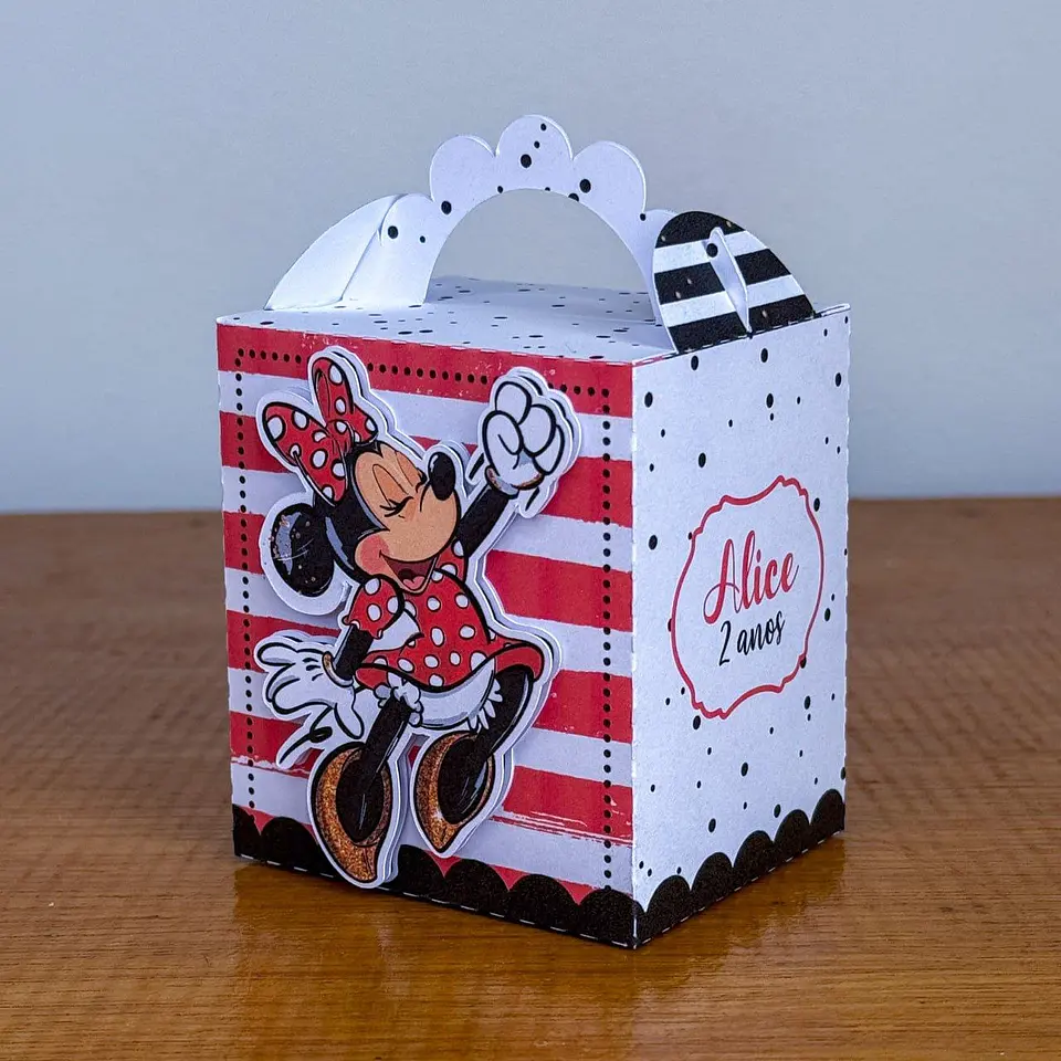 Arquivo Minnie Vermelha Listras Clássicas - Pdf e Studio 8