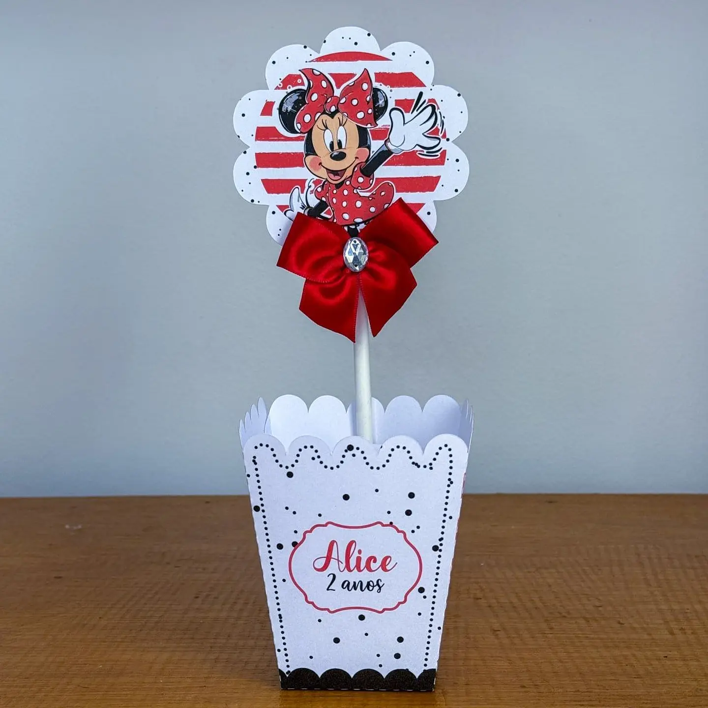 Arquivo Minnie Vermelha Listras Clássicas - Pdf e Studio 15