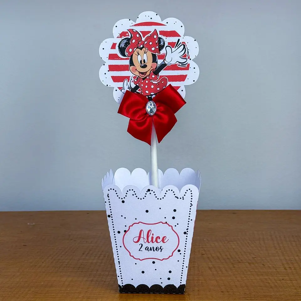 Arquivo Minnie Vermelha Listras Clássicas - Pdf e Studio 15