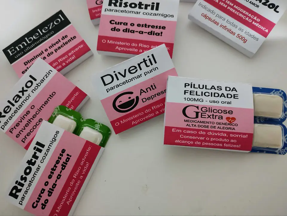 Arquivo Caixinha Remédio Rosa - Pdf e Studio - Editável 2