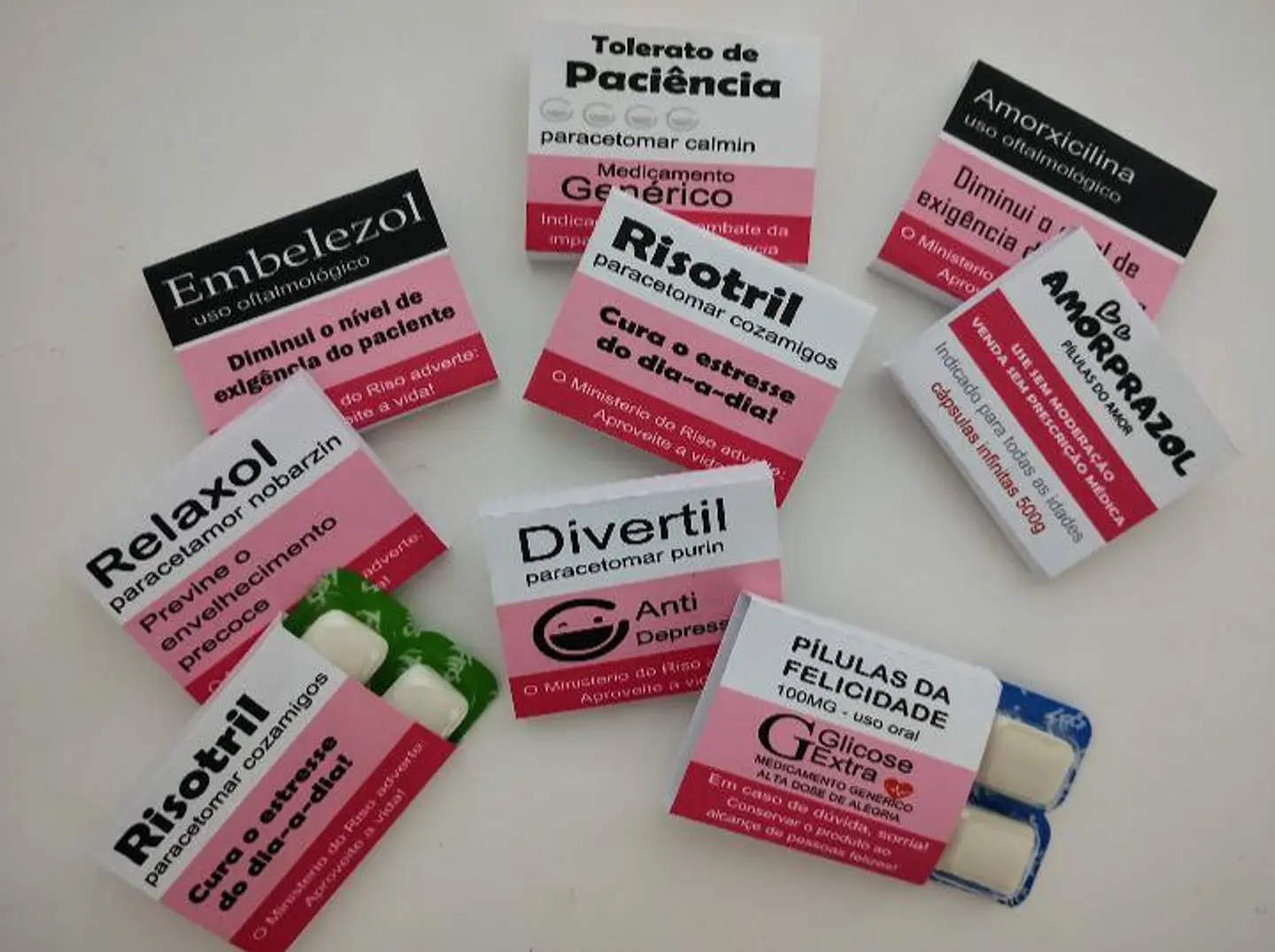 Arquivo Caixinha Remédio Rosa - Pdf e Studio - Editável 4