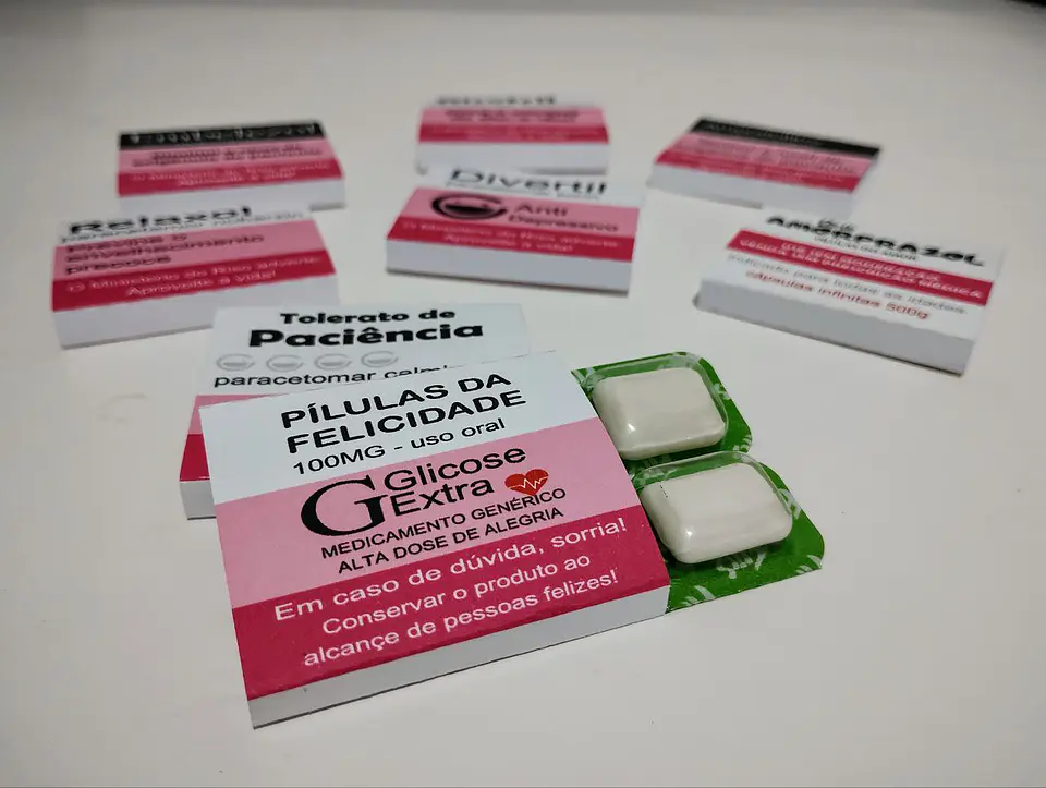 Arquivo Caixinha Remédio Rosa - Pdf e Studio - Editável 5