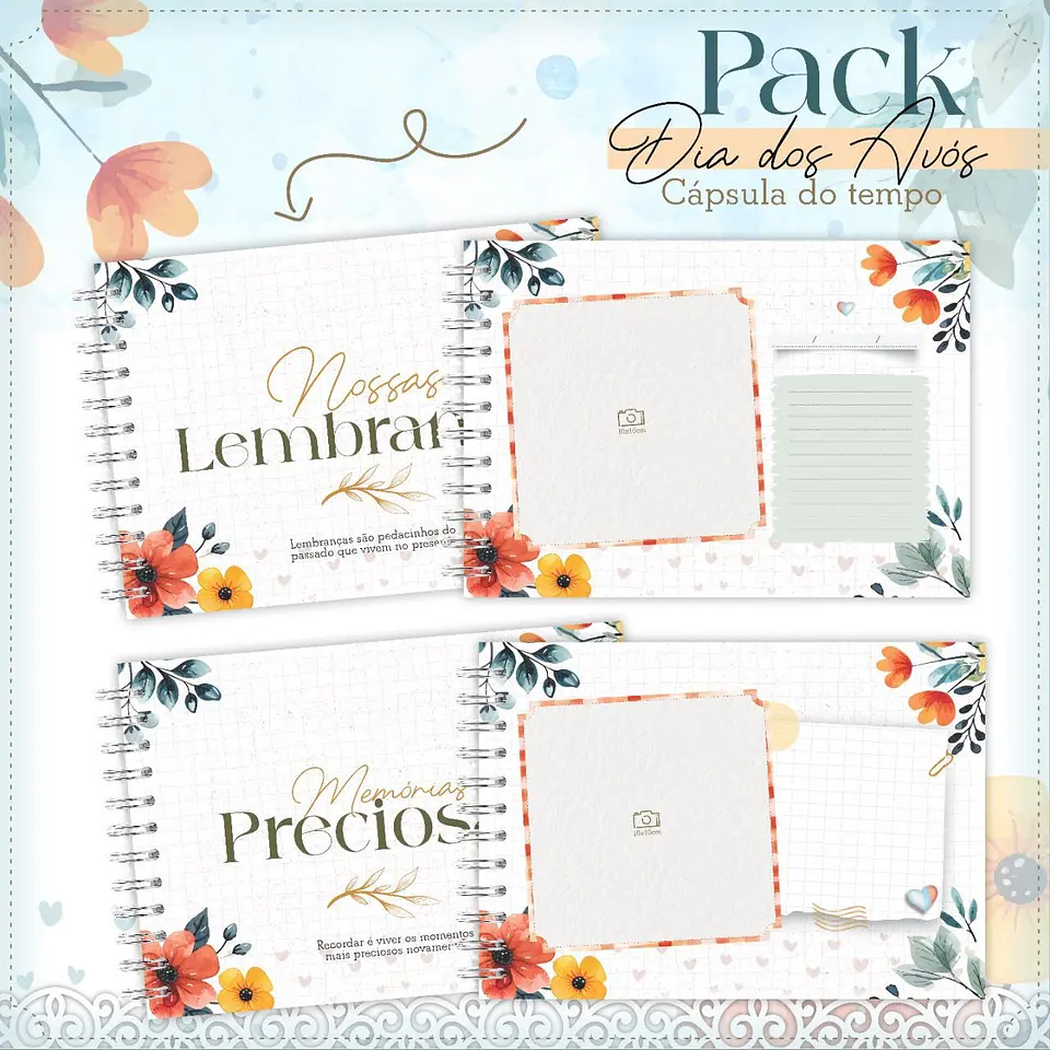 Kit Encadernação Dia Dos Avós - Lina Criativa 6