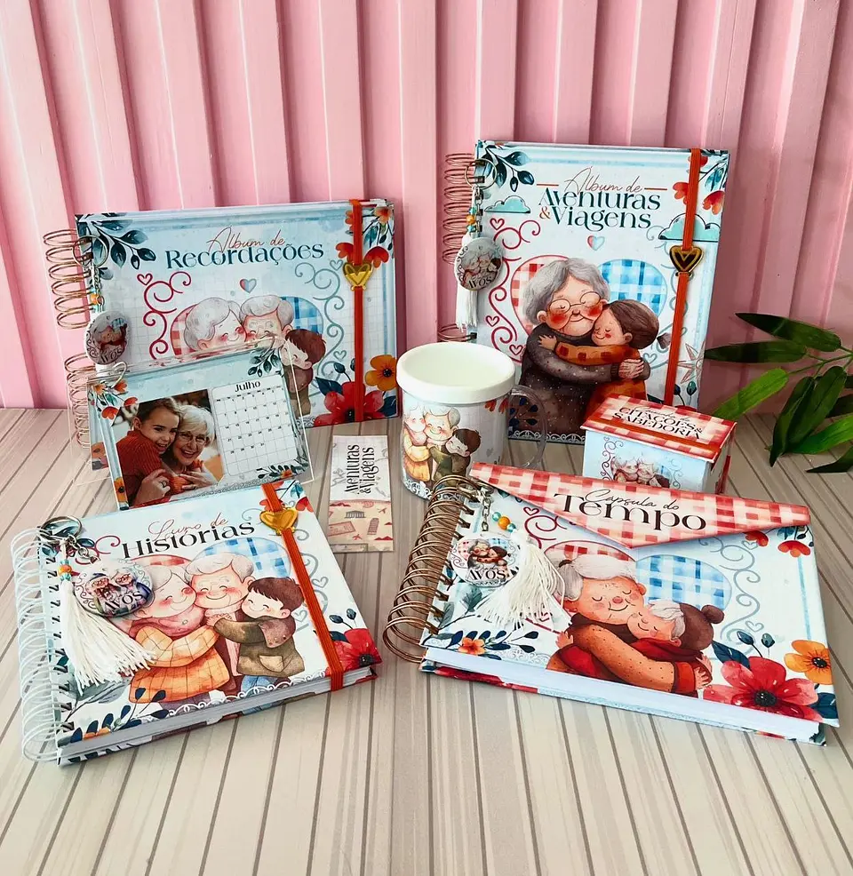Kit Encadernação Dia Dos Avós - Lina Criativa 1