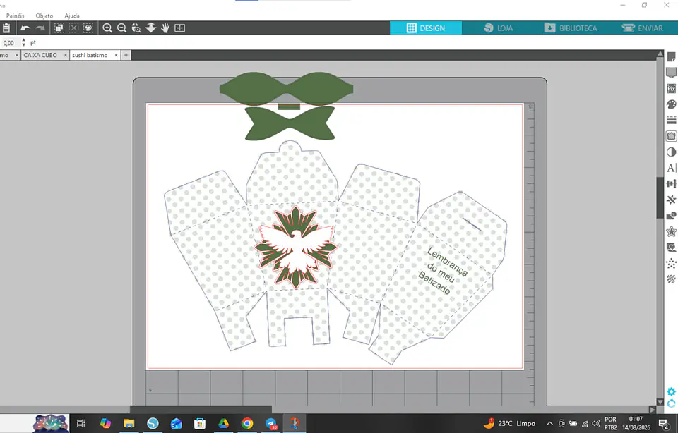 Arquivo Batizado Verde - Pdf e Studio 2