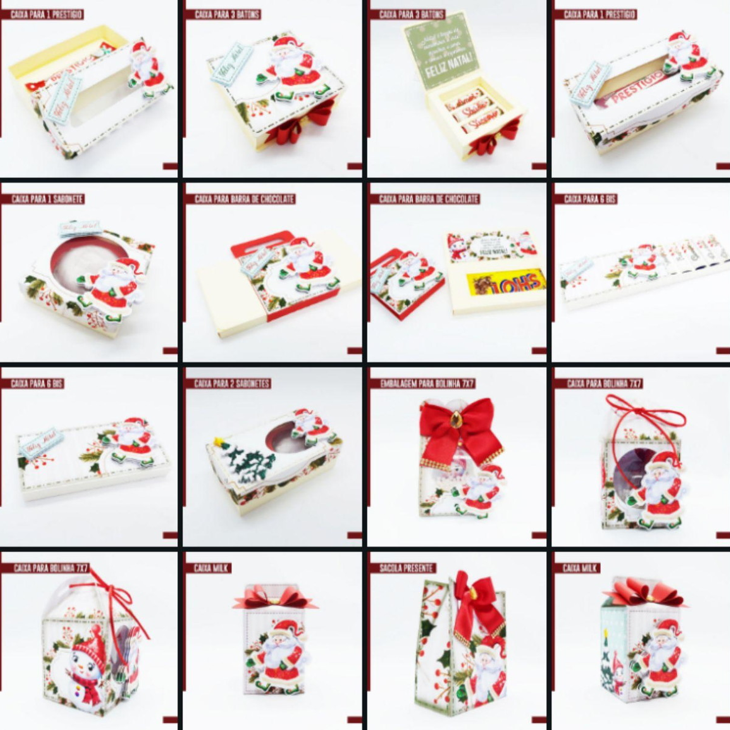 Arquivo Natal Aquarela - Luxo - Pdf e Studio/+20kits Grátis Cod:82n 3