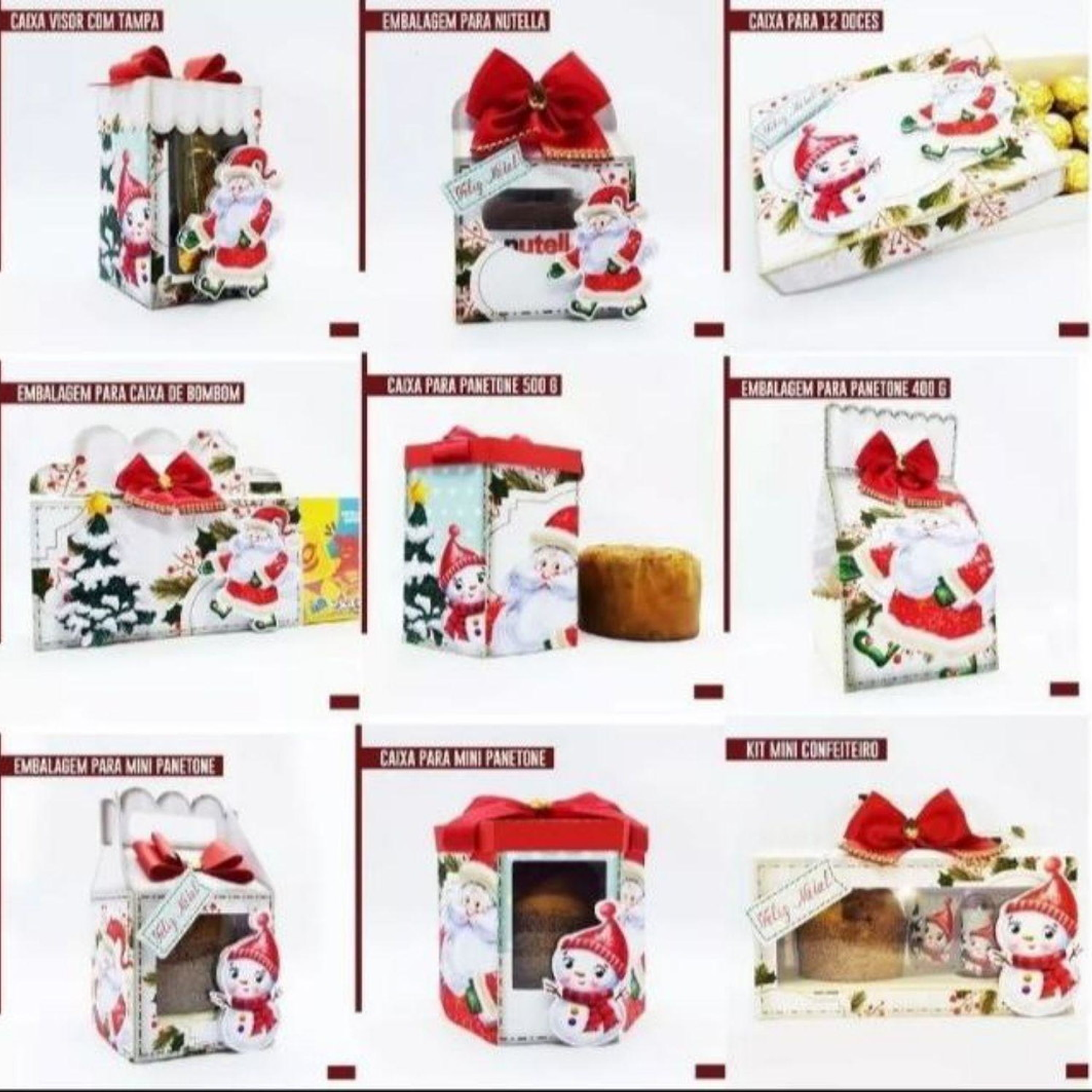 Arquivo Natal Aquarela - Luxo - Pdf e Studio/+20kits Grátis Cod:82n 4