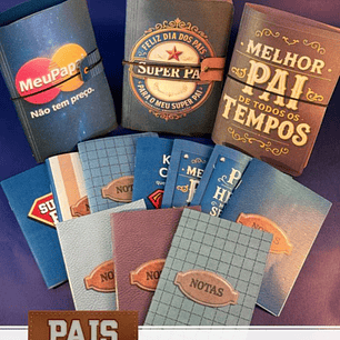 Arquivo Digital Pocket Notes Dia Dos Pais - Tita