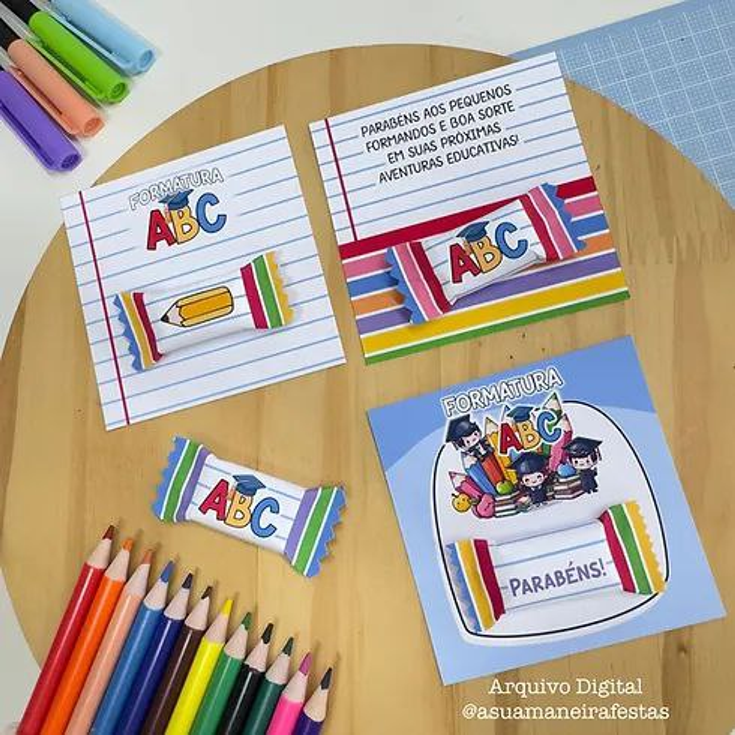 Arquivo Combo Formatura Abc   - A sua maneira  7