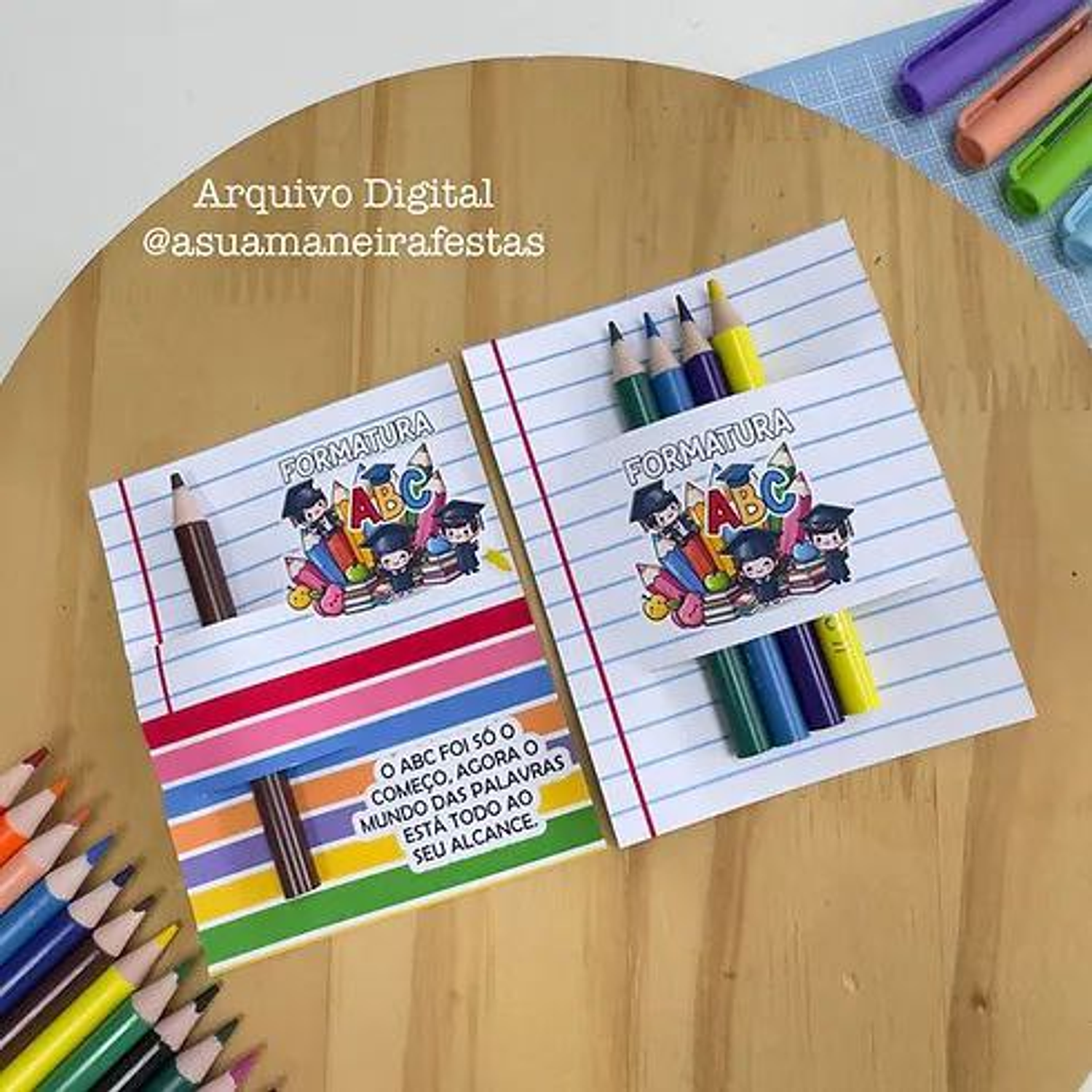 Arquivo Combo Formatura Abc   - A sua maneira  10