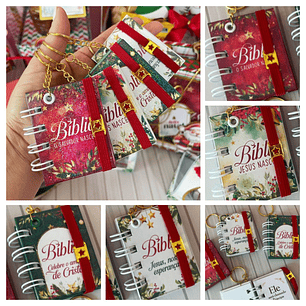 Arquivo Chaveiro Mini Bíblia - Mimo de Natal - Lina