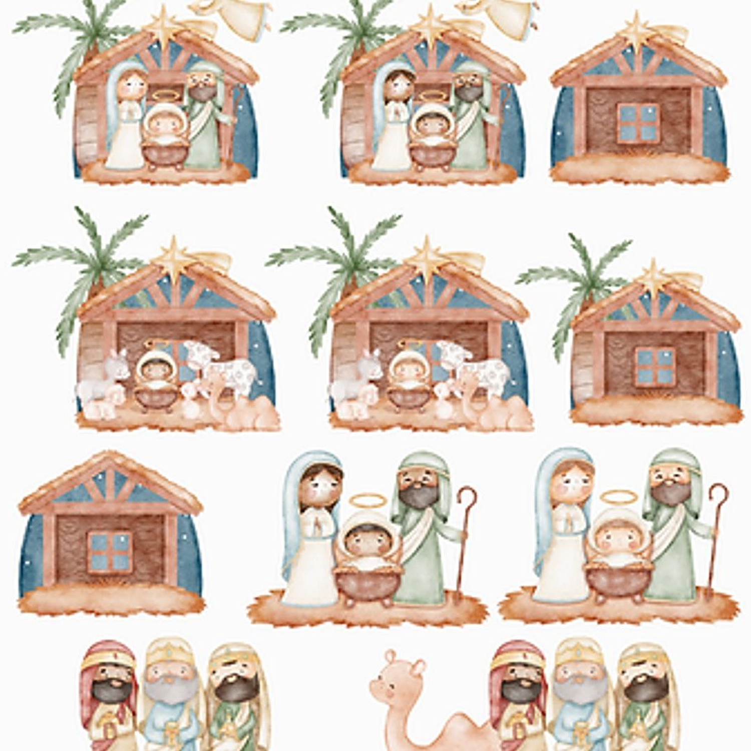 Kit Digital Natal Cristão A Luz Do Mundo - Gabs 4