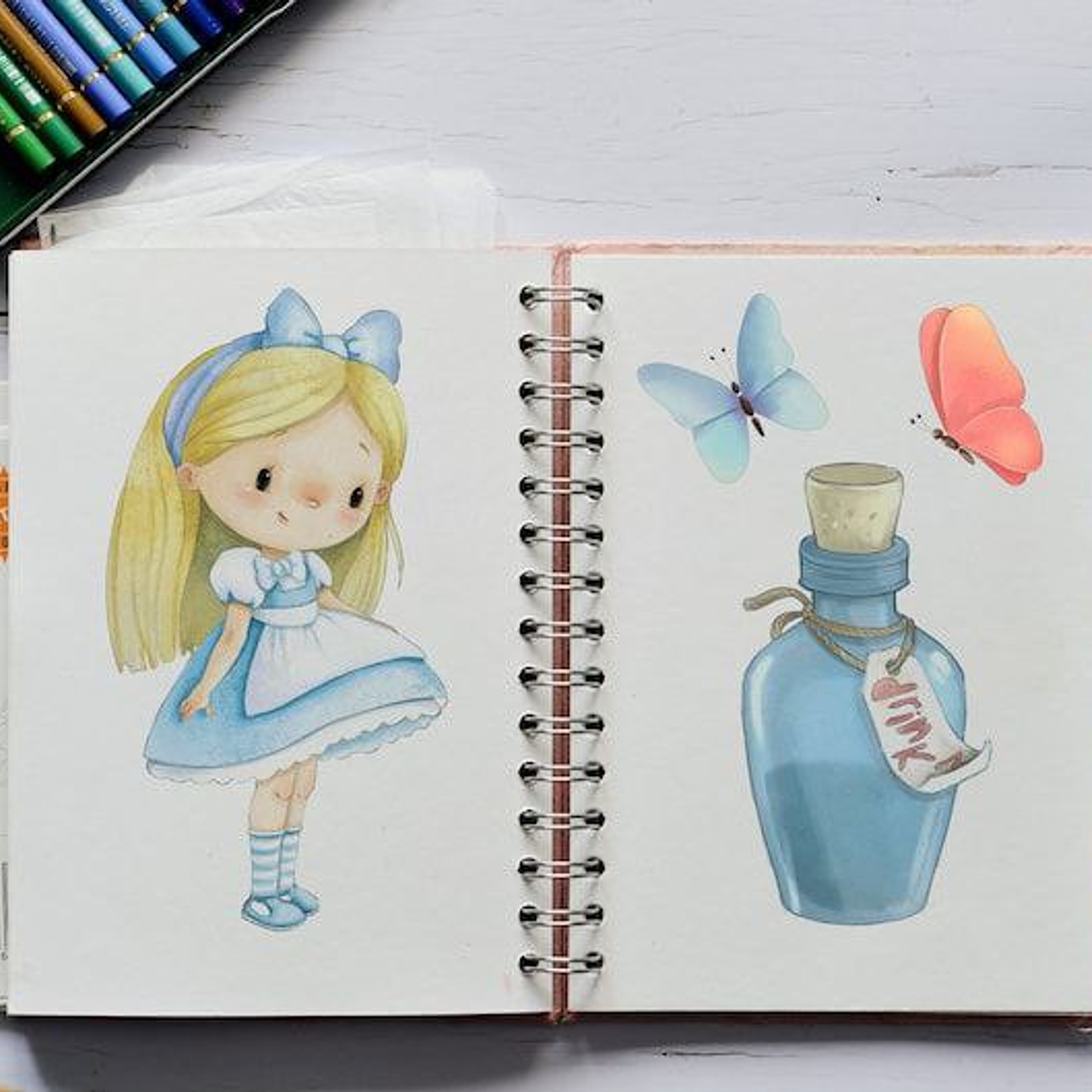 Kit Digital Alice in Wonderland 5