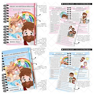 Arquivo Digital Devocional Infantil 2 - Encaderna com amor 