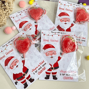 Arquivo Card Pirulito Mimo Cliente De Natal