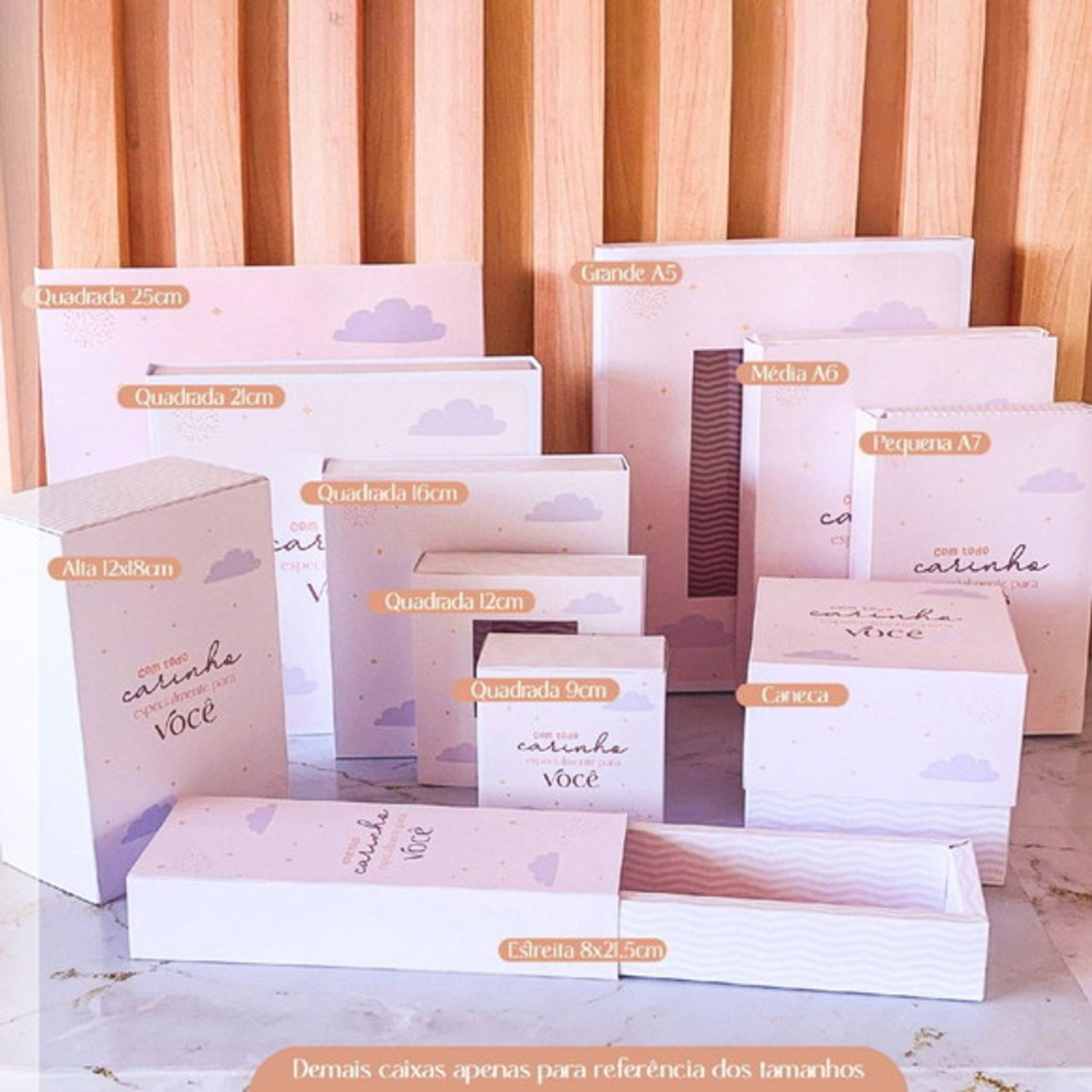 Arquivo Pack Combo Caixas 2 4