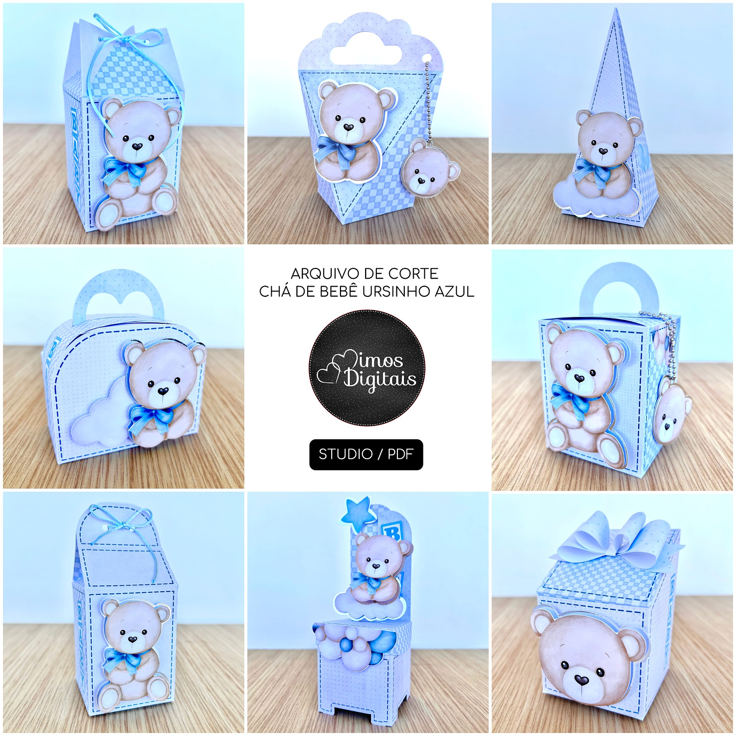 Arquivo Chá De Bebê Azul - Mimos Digitais 2
