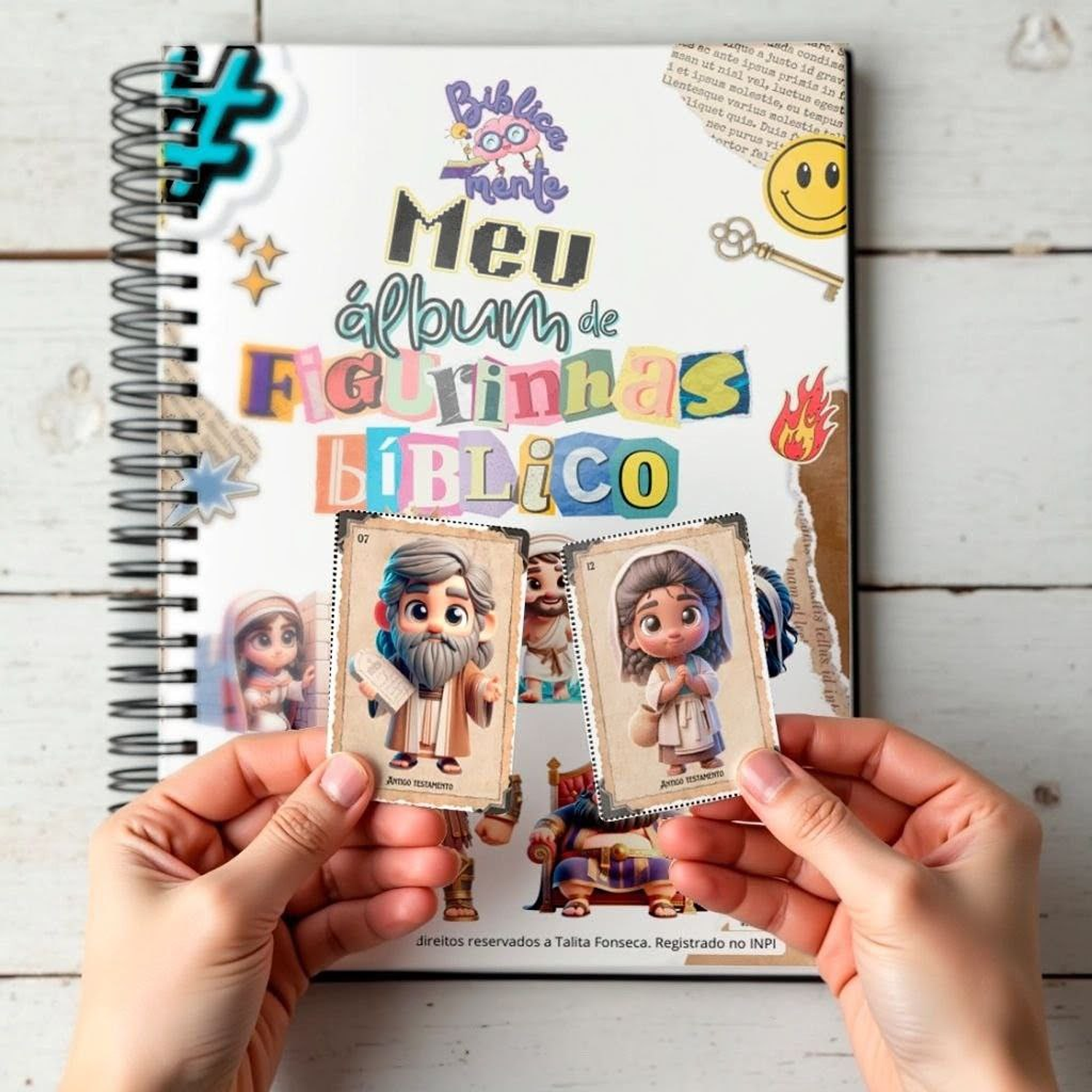 Arquivo Digital Meu Álbum De Figurinhas Bíblico - Talita Fonseca