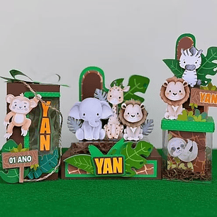 Arquivo Trio De Caixas Safari