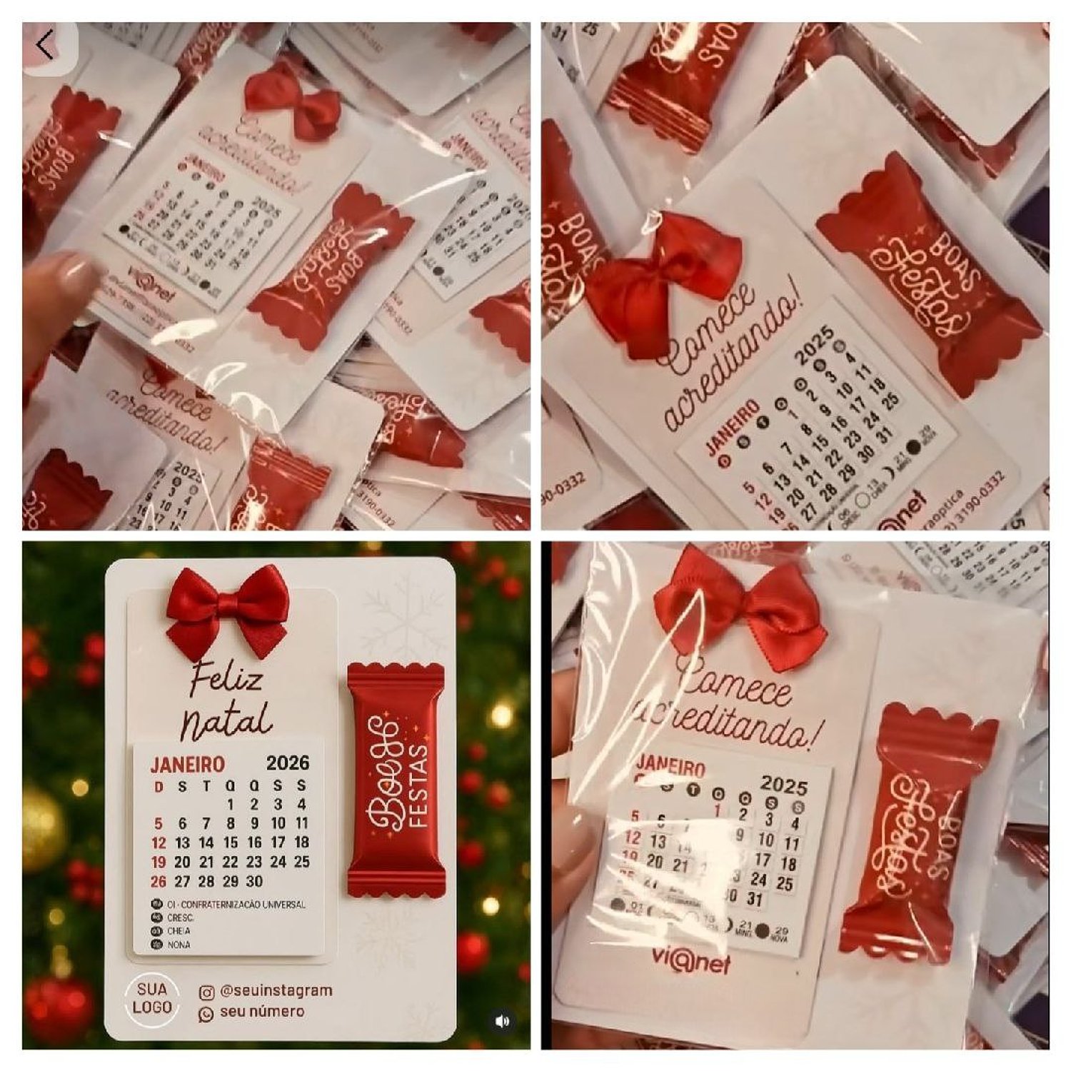Arquivo Card Mimo Cliente Calendário Natal 2