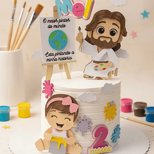 Arquivo Topo O Maior Pintor Do Mundo Bebê Menina