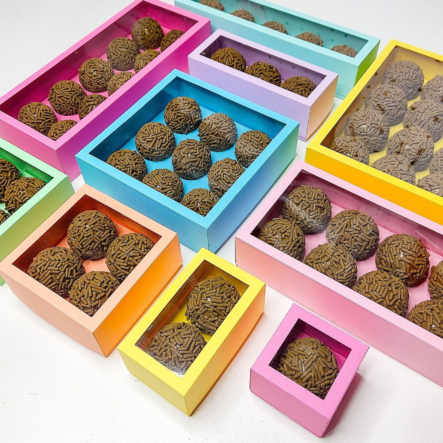 Arquivo Mega Pack 10 Caixas Para Doces 5