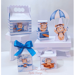 Arquivo Ursinho Aviador - Ateliê Marga