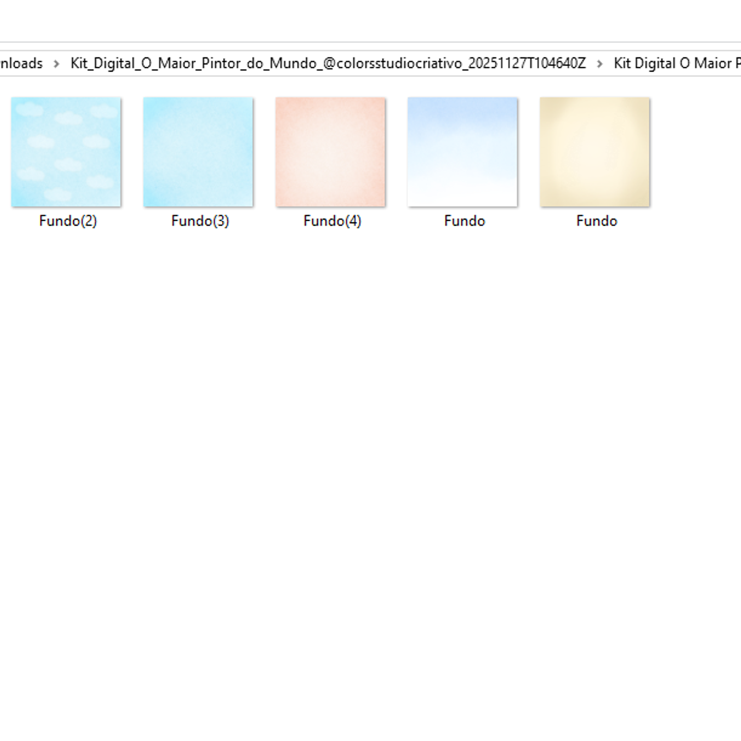 Kit Digital O Maior Pintor Do Mundo Aquarela - Color Studio Criativo 4