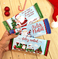 Kit Digital Rótulo para Barra de Chocolate Natal   - Thumbnail 3