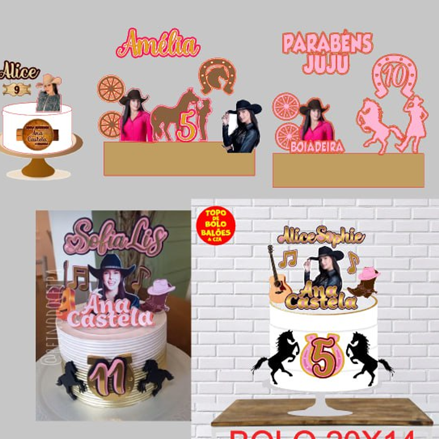 Arquivo Topo Ana Castela Vários 1